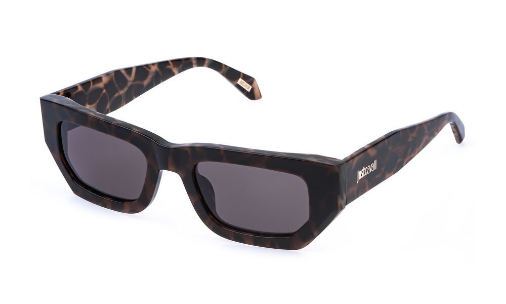 JUST CAVALLI SUN SJC170 Sunglasses BROWN TOP HAVANA (09YV) 52mm